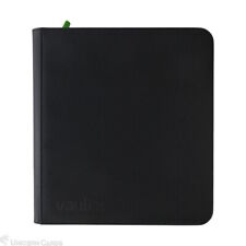 Vault X: Premium 12-Pocket Exo-Tec® Zip Binder - Signature Black :: 20 Pages Alb picture