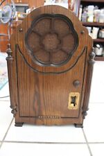 Mantola Cathedral Art Deco Radio Model 27 Earily  1930's, for repair picture