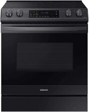 Samsung 6.3 Cu Ft Smart Slide-In Electric Range with Air Fry, Stainless Steel picture