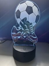 creative 3d visualization lamp Soccer Ball And Shoes picture