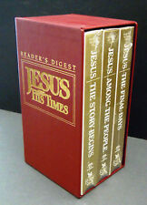 BOX SET 3 JESUS & HIS TIMES VHS Tapes 1991 Readers Digest FACTORY SEALED + Guide picture