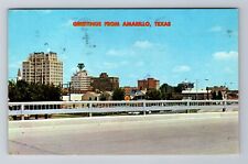 Amarillo TX-Texas, General Greetings, Antique, Vintage c1969 Souvenir Postcard picture