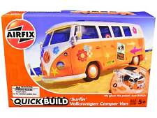 Skill 1 Model Kit Volkswagen Camper Van Surfin Snap Together Model picture