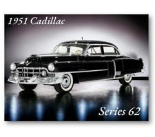 1951 Cadillac Black Series 62 Retro Refrigerator Locker Tool Box Fridge Magnet picture