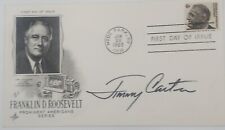 Early Jimmy Carter  Signed Franklin Roosevelt First Day Cover picture