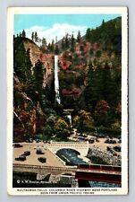 Portland OR-Oregon, Multnomah Falls, Columbia River Hwy Vintage Postcard picture