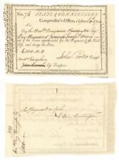 Pay Order Issued to Benjamin Huntington and Signed by him and Andrew Kingsbury a picture