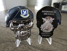 USAF Security Forces MP's SF Defenders of the Force Reapers Skull Challenge Coin picture