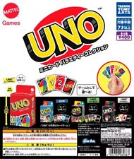 Takara Tomy UNO Mini Card 2 All Set of 4 Gacha Gacha Capsule Toy Gashapon Toy picture