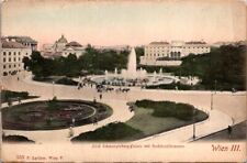 Postcard Wien III furit Schwargenberg Palais mit Gotchffra Germany Divided back picture