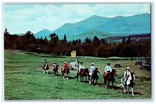 c1960 Paleface Dude Ranch High Adirondacks Cocktail Lounge New York NY Postcard picture