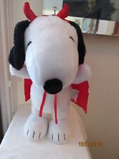 2013 Peanuts Snoopy Halloween Devil Door Greeter by Gemmy New picture