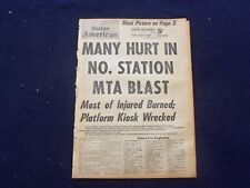 1959 JUNE 11 BOSTON AMERICAN NEWSPAPER - MANY HURT IN NO. STATION BLAST -NP 6231 picture