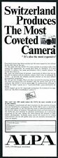 1968 Alpa 10d camera photo vintage print ad picture