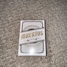 *MUERTOS* Playing Cards by Steve Minty Deck White, Sealed New picture