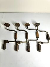 Lot Of 4 Antique Hand Drills picture