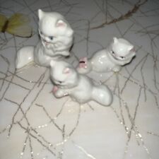 Vintage miniature figurines Cats Kittens picture
