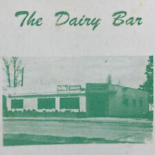 1930s The Dairy Bat Restaurant Menu Miller Fred Boede Sedro Woolley Washington picture