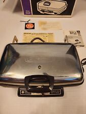Complete Vintage General Electric GE Automatic Grill & Waffle Baker 14G44T picture