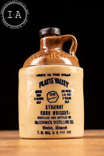 Vintage Platte Valley McCormick Distilling Corn Whiskey Jug picture