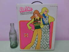 Barbie 1975 Vintage Doll Case Trunk Clothes Doll Storage Case Bag Barbie 70s V picture