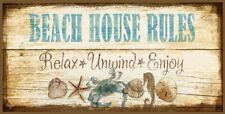 BEACH HOUSE RULES RELAX UNWIND 24