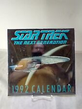 Vintage 1992 Star Trek - The Next Generation Calendar picture