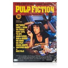 Uma Thurman Signed Pulp Fiction Poster picture
