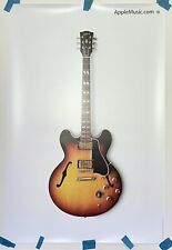 2003 Vintage VHTF Iconic Apple Music Ad Poster With Gibson Guitar picture