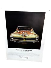 1965 Pontiac Lemans GTO Tiger Car Original Print Ad vintage picture