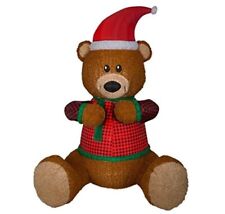 Inflatable giant Christmas teddy bear - Gemmy Industries Huggy animatronic picture