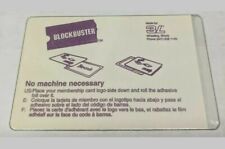 📼*VINTAGE* Blockbuster Video Membership Card Laminate Sleeve📼 picture