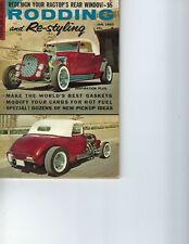 1963 JAN Rodding Re-Styling magazine Redesign your ragtop's rear window GOOD picture