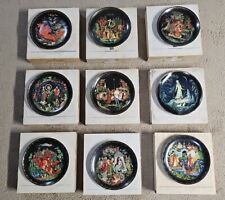 Russian Legends Set of 9 Plates The Fairy Tale Series 7.5
