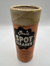 Vintage Janie Fabric Cleaner and Spot Remover New Old Stock Movie Prop Carpet picture