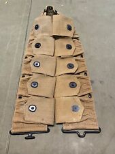 ORIGINAL WWI US ARMY M1903 RIFLE M1910 INFANTRY FIELD 10 POCKET AMMO BELT-MILLS picture