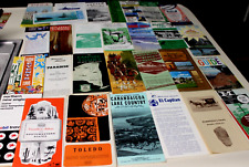 Huge Lot Over 70 Vintage Travel Brochures Map Booklets Photos Postcards Ephemera picture