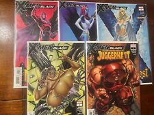 X-MEN BLACK  #1 12/18 CAMPBELL Variant Covers SET Of 5 NM BAG/BOARD NEVER OPENED picture