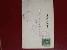 Rare Original 1906 Postcard With Stamp picture