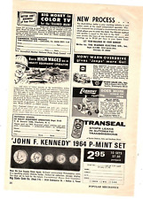 1965 Print Ad Economy Tractor Does More Kinds of Jobs 12 hp All Gear Drive Lawn picture