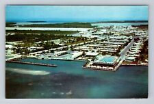 Marathon Shores FL-Florida, Jack Tar Motel In The Keys, Vintage Postcard picture