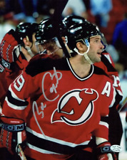 Bobby Carpenter New Jersey Devils Autographed 8x10 Photo Full Time coa picture