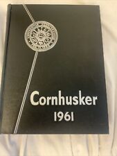1961 University of Nebraska CORNHUSKER Yearbook Book picture