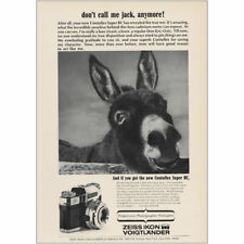 1966 Zeiss Icon Voigtlander: Don’t Call Me Jack Anymore Vintage Print Ad picture