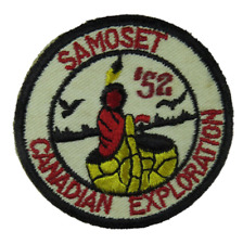 1952 Canadian Exploration Samoset Council Wisconsin Tom Kita Chara Lodge 96 picture