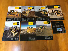 VTG Lot Of 8 1990s Caterpillar Track Type Tractor Ad Brochures D6R-D11R CD Specs picture