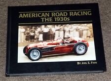 American Road Racing The 1930s SIGNED Joel FINN Barry Lake picture