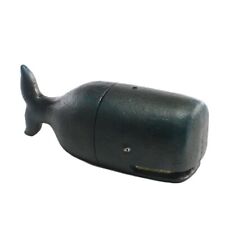 Homart Cast Iron Whale Bookends,Black picture