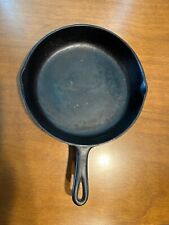 Early Unmarked 8E Cast Iron Skillet NICE Heat Ring 10 1/2” In Diameter picture