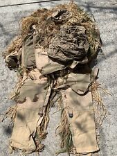 Tactical Concealment DCU Meshed Sniper Ghillie Skins Suit MADE IN USA picture